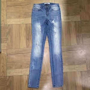 ONLY blue ripped jeans XS size